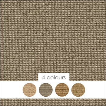 Alternative Flooring Anywhere Ca-rPET Boucle Faux Sisal Recycled Fibre Carpet