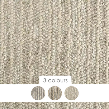 Alternative Flooring Barefoot Wool Ashtanga Silk Stripe Carpet