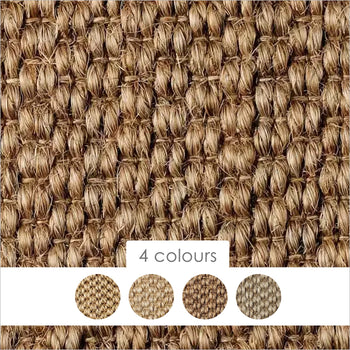 Alternative Flooring Natural 100% Sisal Bubbleweave Carpet