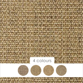 Alternative Flooring Natural 100% Sisal Super Boucle Carpet