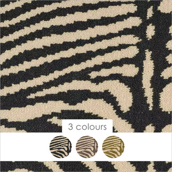 Alternative Flooring Quirky Zebo Axminster Wool Blend Carpet