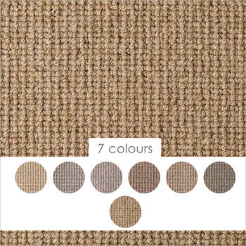 Alternative Flooring Wool Berber 100% Wool Loop Carpet