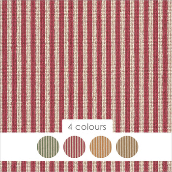 Alternative Flooring Candy Cane Stripe 100% Wool Loop Carpet