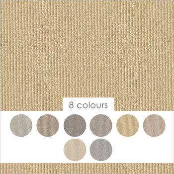 Alternative Flooring Wool Rib 50% Wool, 50% Polyester Loop Carpet