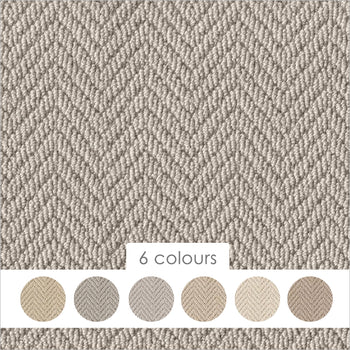 Alternative Flooring Wool Skein 50% Wool, 50% Polyester Loop Carpet