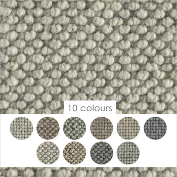 Axminster Carpets Cobble Weave 100% Wool Loop Carpet