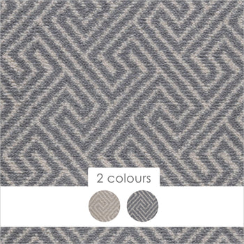 Axminster Carpets Modern Classics Geometric 100% Wool Woven Axminster Carpet