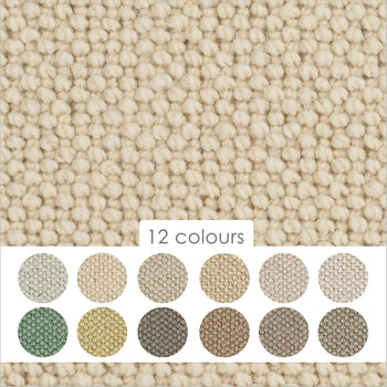 Causeway Carpets Camberley Textures 70% Wool Blend Loop Pile Carpet