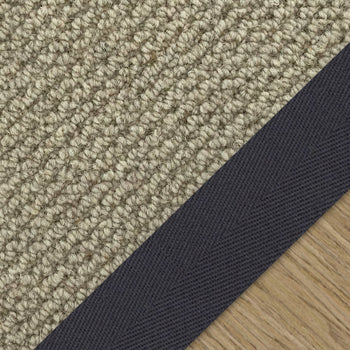 Cormar Malabar Two Fold Ribbed 100% Wool Loop Stair Runner Carpet