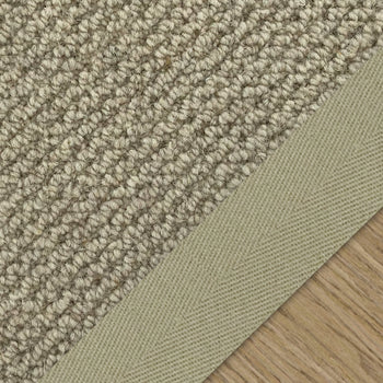 Cormar Malabar Two Fold Ribbed 100% Wool Loop Stair Runner Carpet