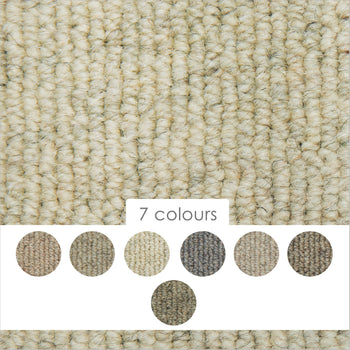 Causeway Carpets Country Style 100% Wool Loop Carpet