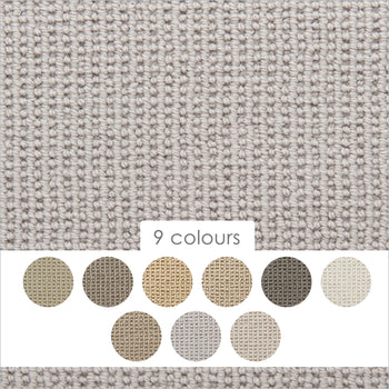 Elements London Roma 100% Wool Loop Carpet
