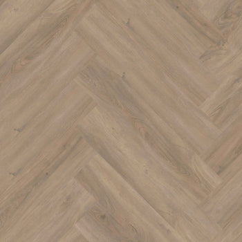 Invictus Maximus LVT Flooring in Divine Oak Cookie Herringbone