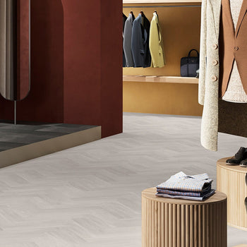 Invictus Maximus LVT Flooring in French Oak Polar Parquet