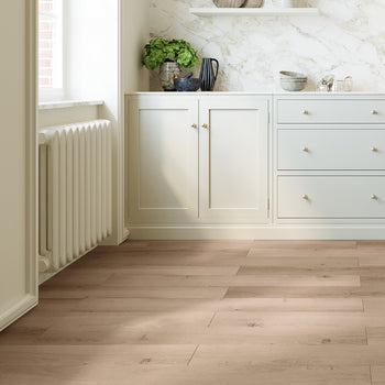 Invictus Maximus LVT Flooring in Highland Oak Roasted Wood Effect