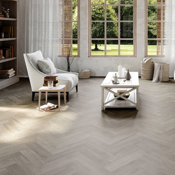 Invictus Maximus LVT Flooring in New England Oak Dusk Parquet