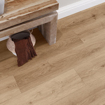 Invictus Maximus LVT Flooring in Silk Oak Oat Wood Effect