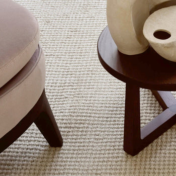 Jacaranda Chatra 100% Pure Wool Handwoven Loop Carpet