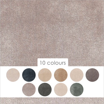 Jacaranda Mandalay Silk 60% Merino Wool, 40% Silk Handwoven Velvet Carpet