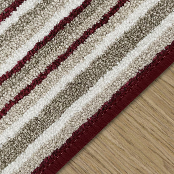 Lifestyle Floors Banquet Stripe Twist Stair Runner Carpet