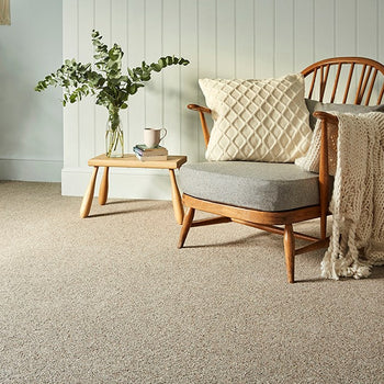 Cormar 45oz Natural Berber Elite 80% Wool Blend Twist Pile Carpet
