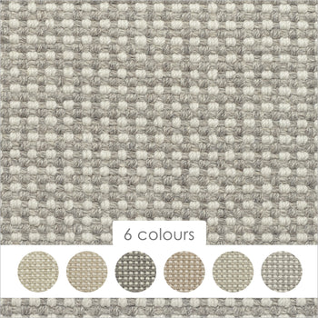 Riviera Home Florence 100% Wool Handwoven Flatweave Loop Carpet