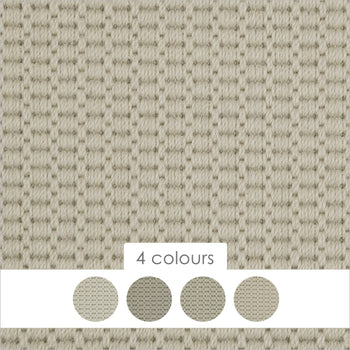 Riviera Home Lace 100% Wool Wilton Textured Weave Carpet