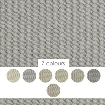 Riviera Home Mayfair 100% Wool Handwoven Loop Carpet
