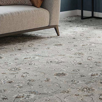 Abingdon Carpets Stainfree Wilton Floral Pattern Carpet