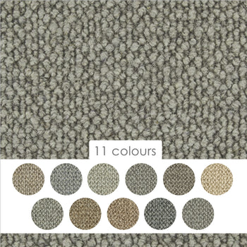 Telenzo Carpets King's Cross 100% Wool Loop Carpet