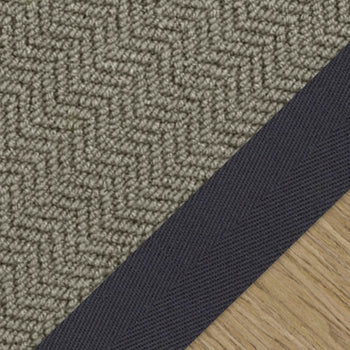 Victoria Carpets Habberley Herringbone 70% Wool Loop Stair Runner Carpet