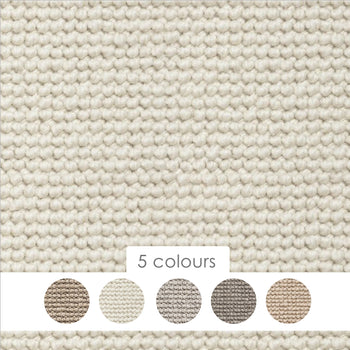 Fibre Flooring Zermatt 100% New Zealand Wool Loop Carpet