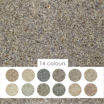 Long Life 40oz Kensington 80% Wool Blend Twist Pile Carpet